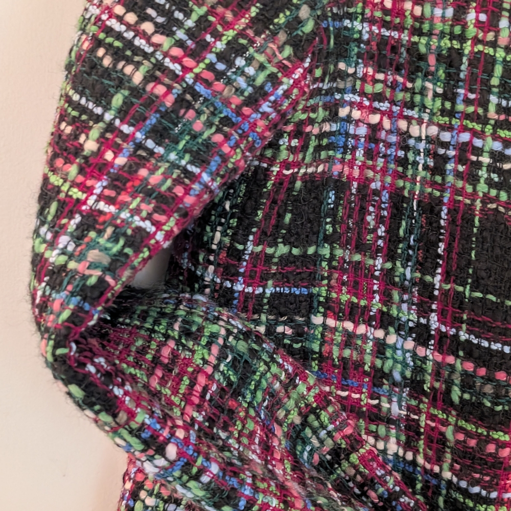 Talbots Women's Multicolor Plaid Jacket - Picture 4 of 14